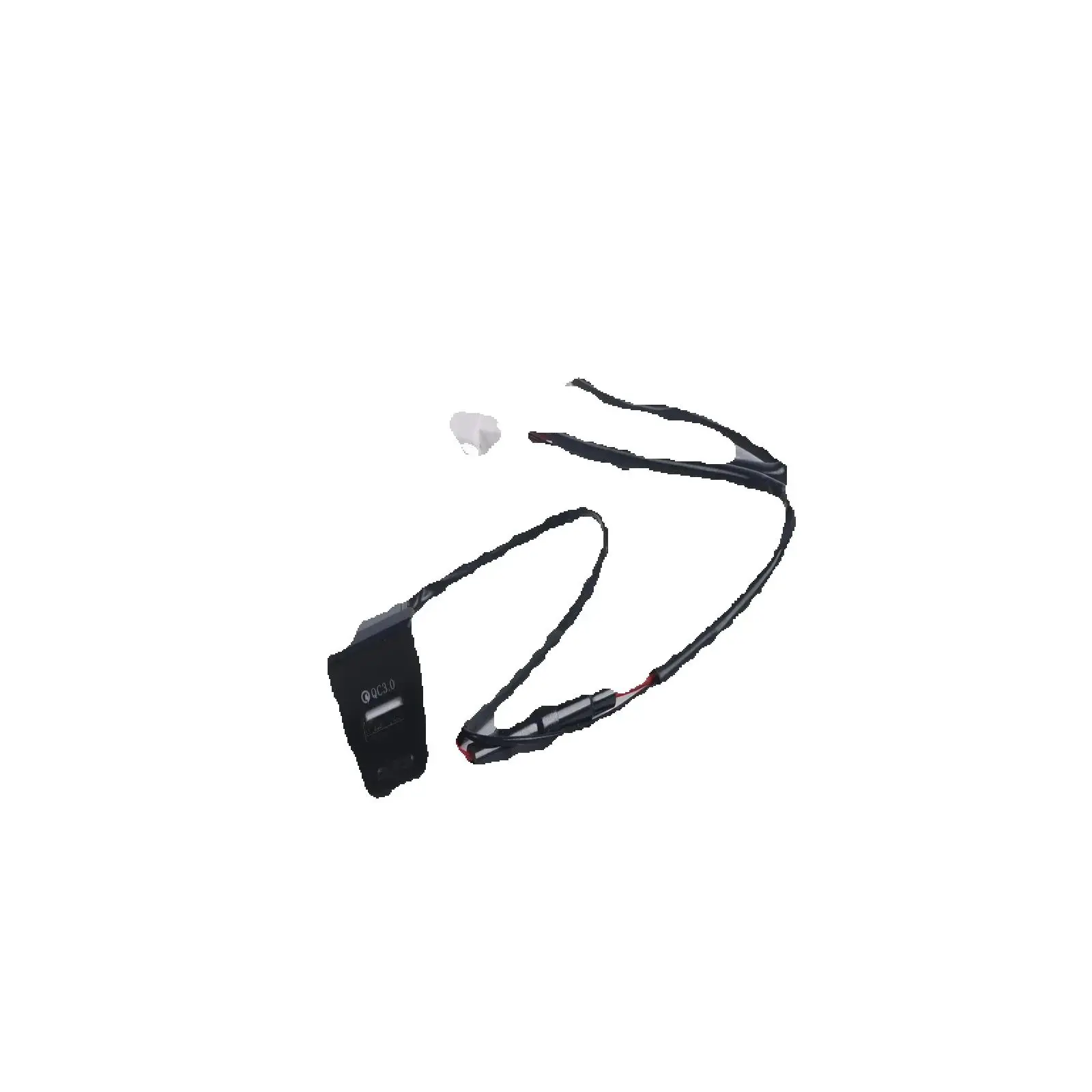 QC 3.0 USB Adapter Hub Center Console LED for TOYOTA RAV4 2020-2022