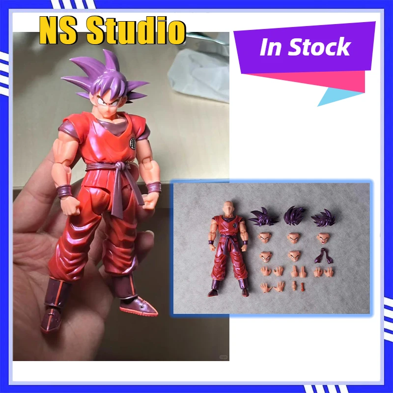 NS Studio Dragon Ball Kaioken Son Goku Figur GK Statue Anime Sammlerstück Modell Spielzeug Desktop-Dekoration Geschenk für Fans