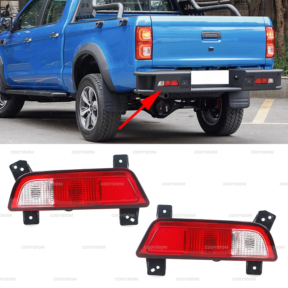 Car Rear Bumper Fog light Tail lamp Reflector light Stop lamp Brake Lamp Light For JAC T8 Pickup