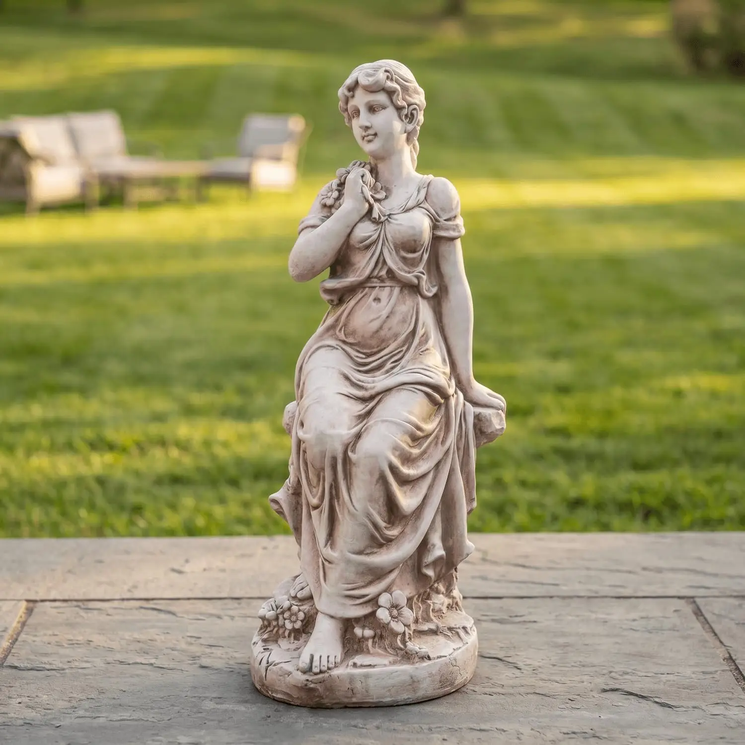 Garden Greek Goddess Statue Large 37 H