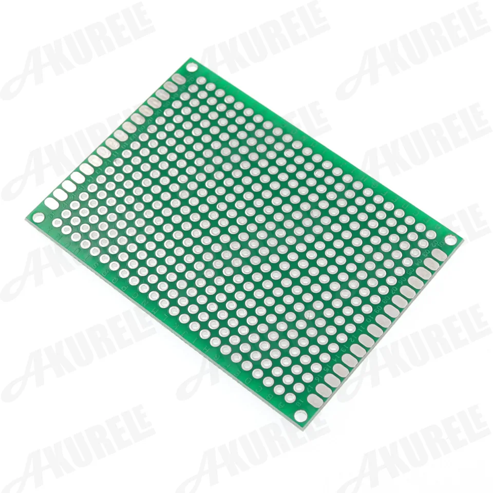 واحد الجانب نموذج PCB 7x9 6x8 5x7 4x6 3x7 2x8 12x8 سنتيمتر 9x15 سنتيمتر Diy العالمي الدوائر المطبوعة لوحة دارات مطبوعة Protoboard 4*6 6*8 5*7