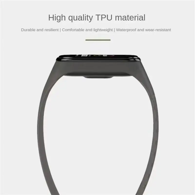 Strap For Xiaomi Miband 7 6 5 Smartwatch Silicone Wristband For Xiaomi Mi Band 6 5 4 Replacement Wristband