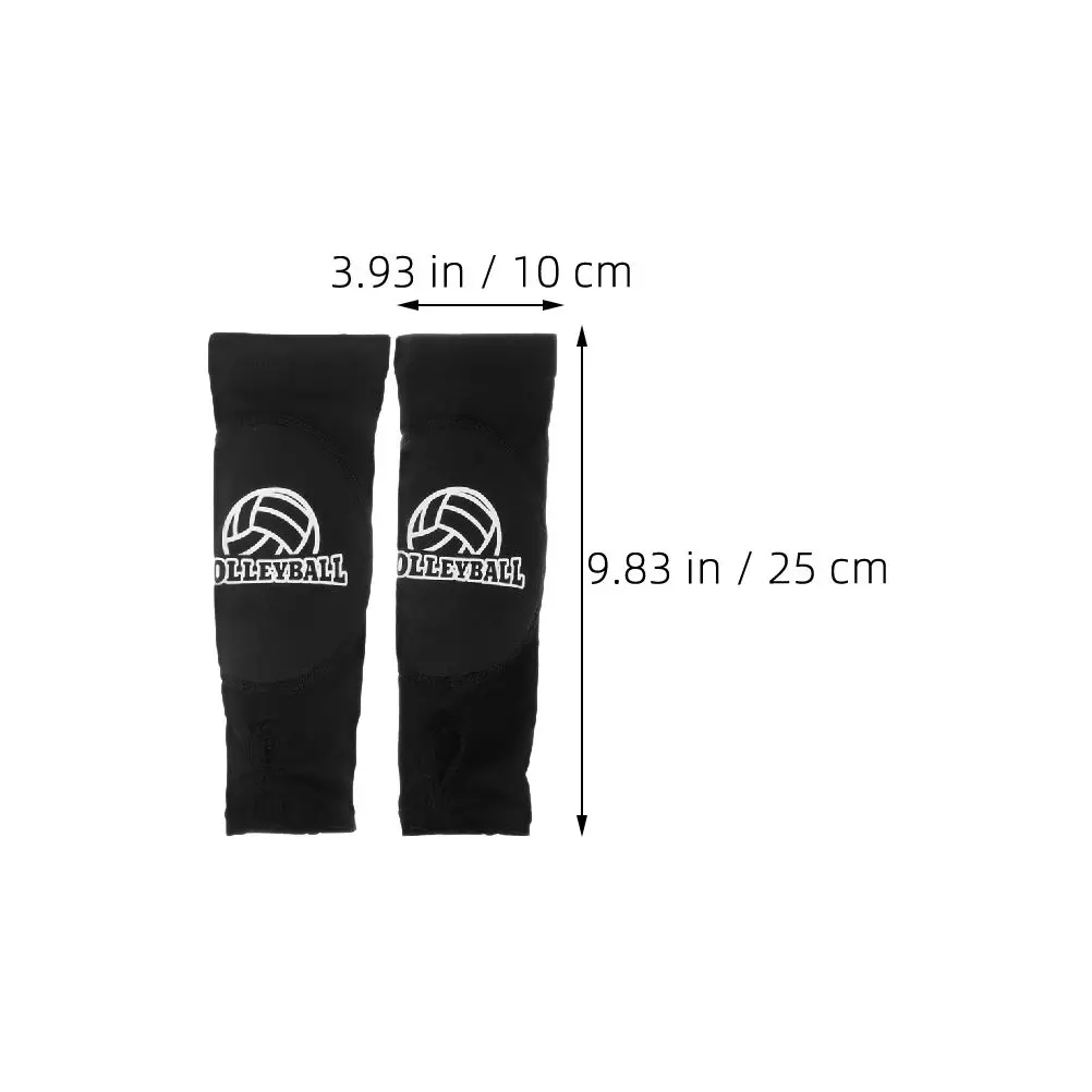 1Pair Volleyball Sports Arm And Wrist Sleeve Cover Protectors Elastic Breathable Anti-Collision Arm Sleeves Pad For Girl Boy