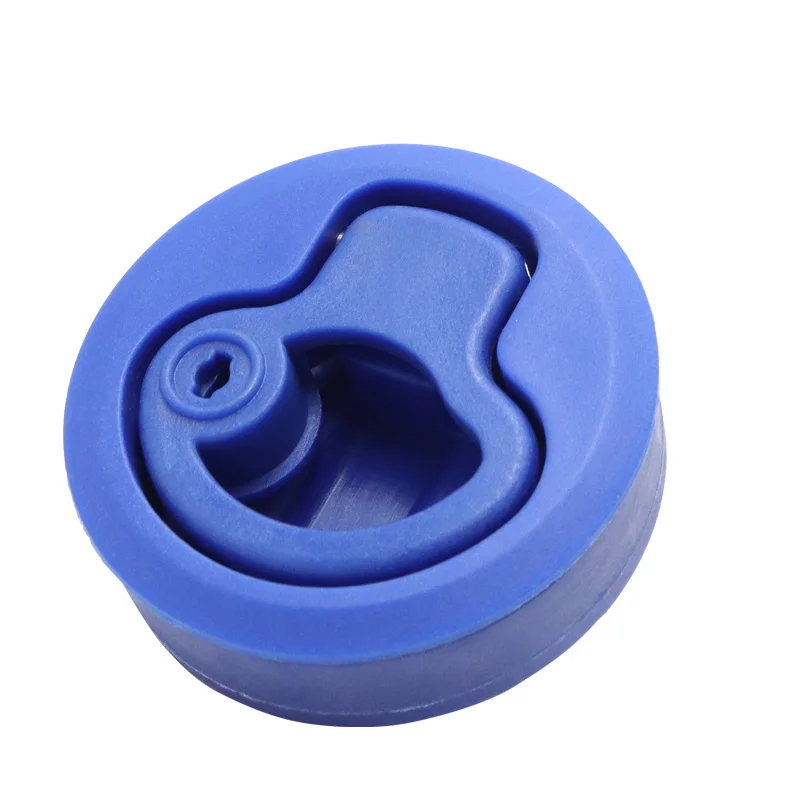Small Flush Pull Ring Lock Key New Plastic Marine Latch Buried Handle Flush Pull Latches for Door Product Steering Wheel Locks