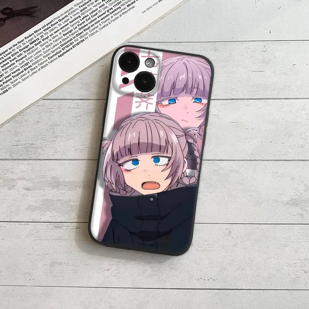 فتاة لطيفة أنيمي C-CALL OF THE Night لهاتف Apple iPhone 17 16,15,14,13,12,11,Pro,Max,Mini Wave Oil Back Short #5