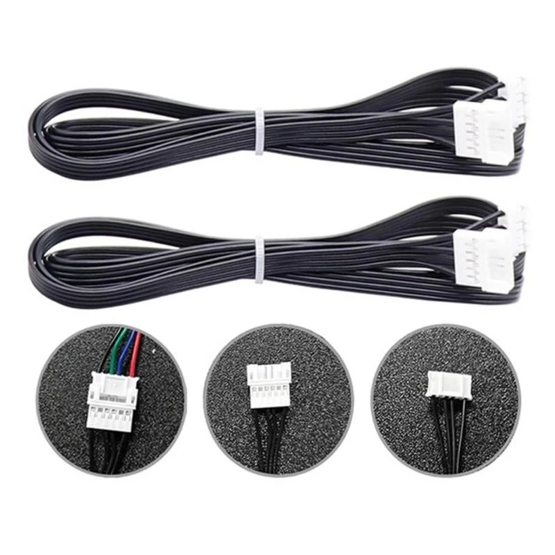 F3KE 3D Printer Step Motor Cable 100cm Line Extension For Ender3V2 CR10