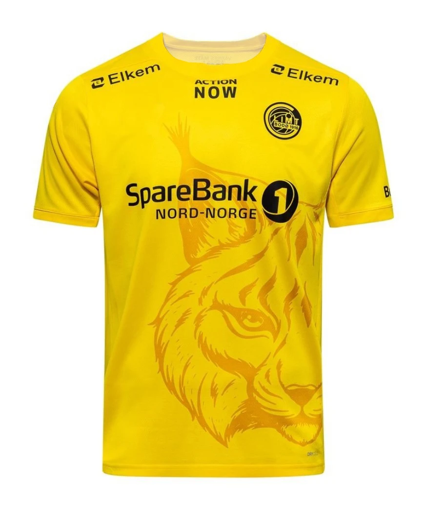 

New BodoGlimt Home Kit T Shirt Round Neck Short Sleeve Casual Sports Oversized Men Women Summer Clothing Printed Fast Dry Tees