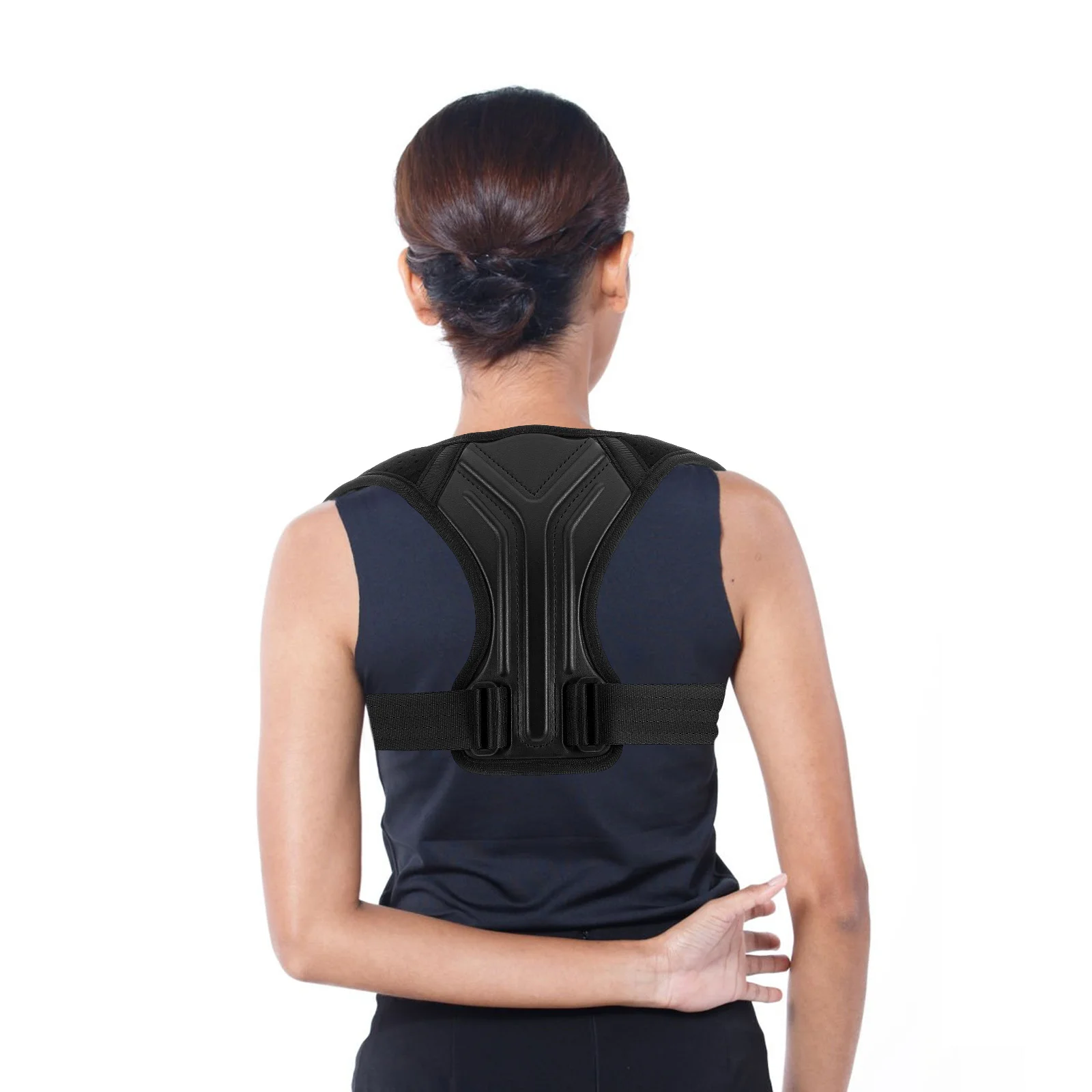 

Adjustable Anti-Hunchback Posture Corrector Strap for Men Women Breathable Back Brace Support Spine Alignment Invisible Under