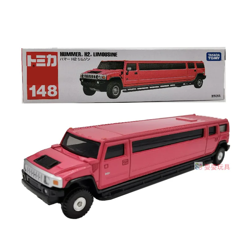 Tomica Alloy Car For Collector Simulation Holiday Gifts Model No. 148 Extended Hummer No. 149 Isuzu High Pressure Tank Toy