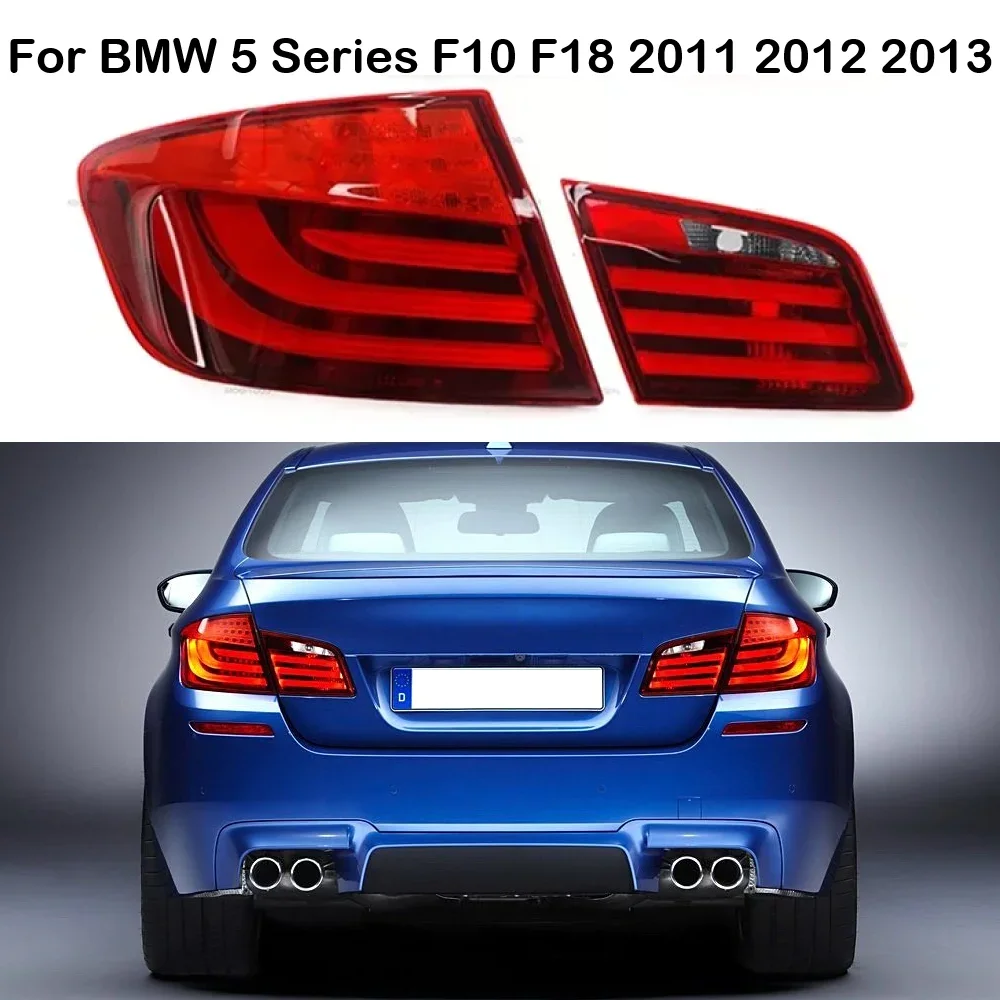 For BMW 5 Series F10 F18 520LI 523LI 525LI 528LI 530LI 2011-2013 Left Right Car Rear Tail Light Tail Lamp Assembly 63217203229