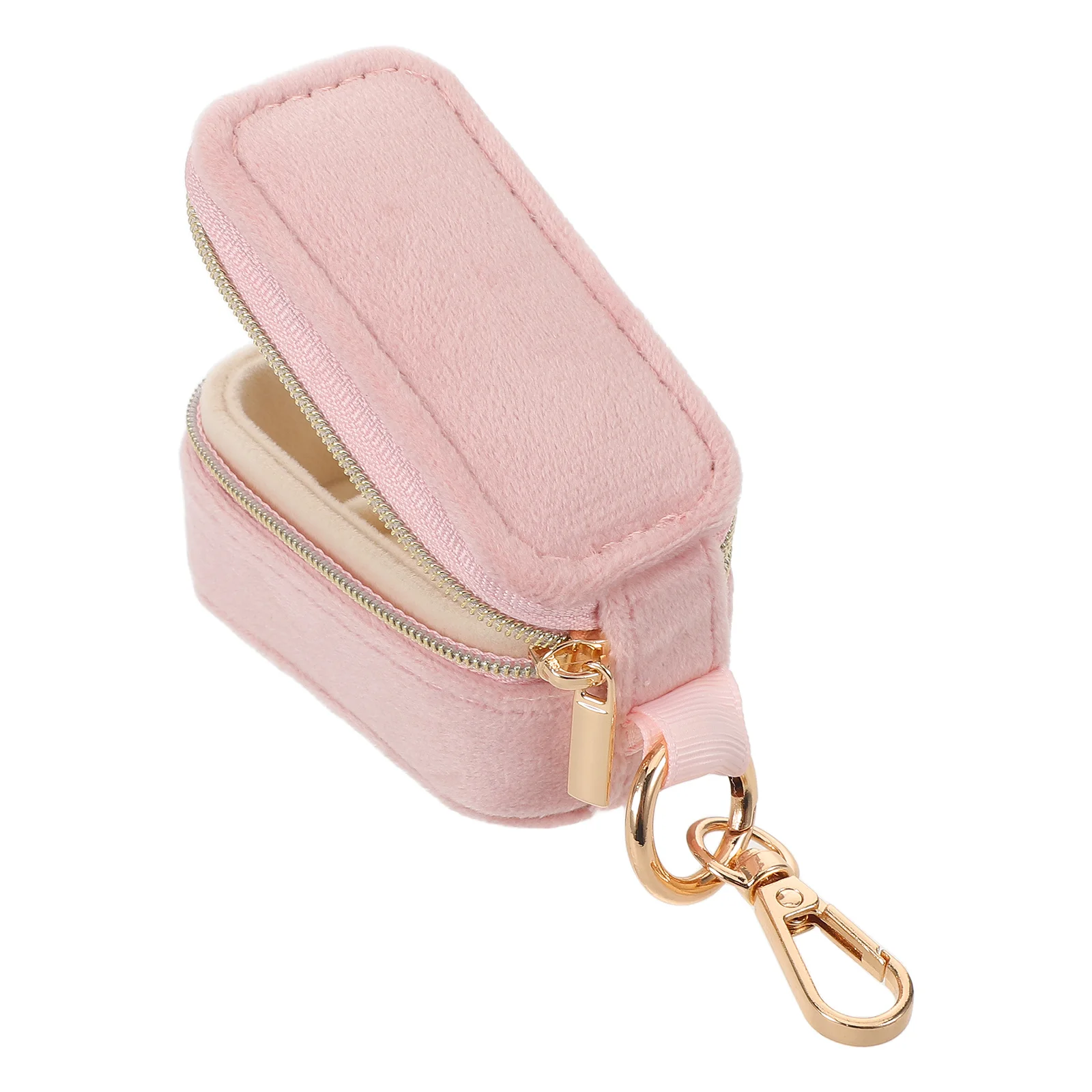 

Hanging Jewelry Organizer Case Travel Jewelry Box Portable Mini Storage For Earrings Bracelets Rings - Small Necklace Keeper