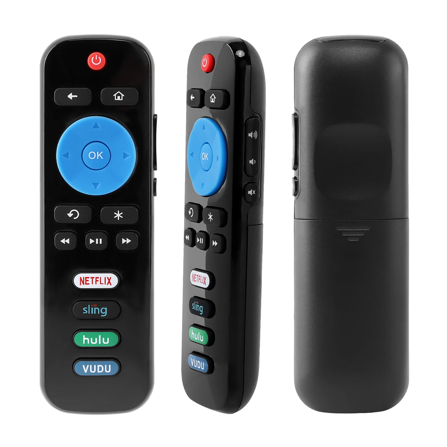 RC280 Replacement Remote Use for TCL for Roku TV with Netflix Sling Hulu Vudu Key 55UP120 32S4610R 50FS3750 32FS3700 32FS4610