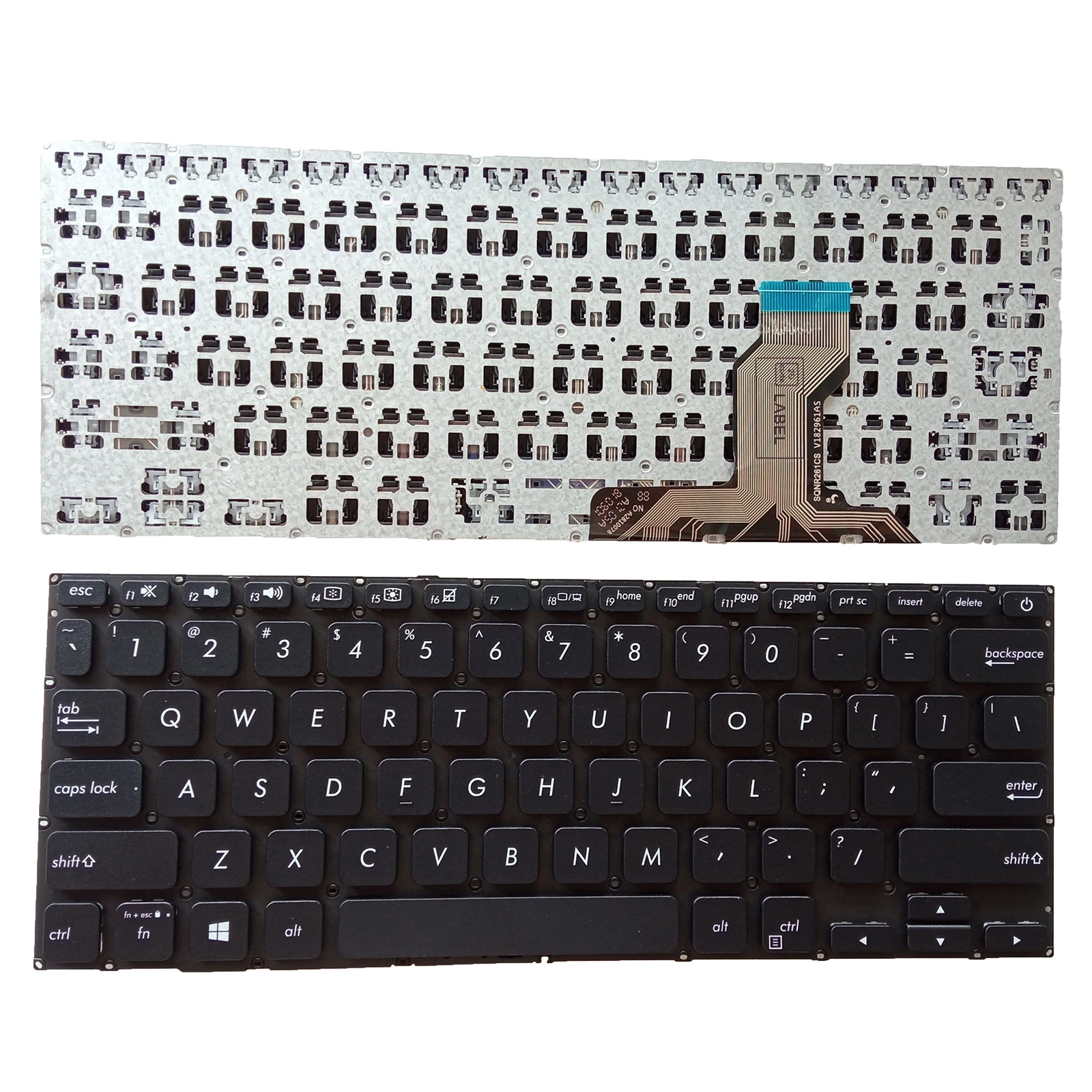 

US Laptop Keyboard for ASUS VivoBook X420F X420FA X420U X420UA Y406UA Y406UF V4000F 0KNB0-2610US00