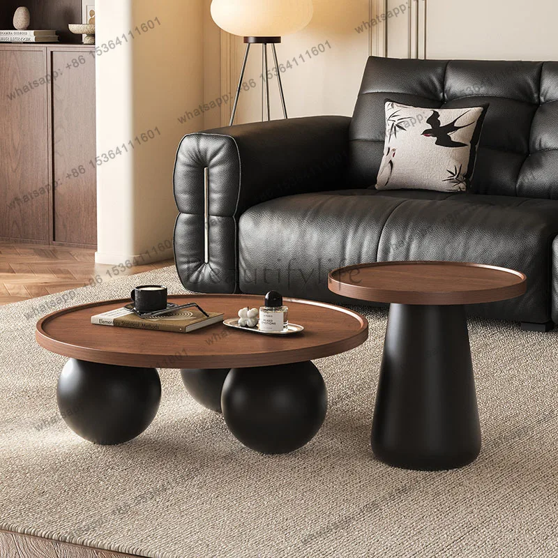 Factory Direct Sales Italian Minimalist Coffee Table Aesthetic Photo Album Antique Cheap Side Table Modern Nordic Couchtisch Ent