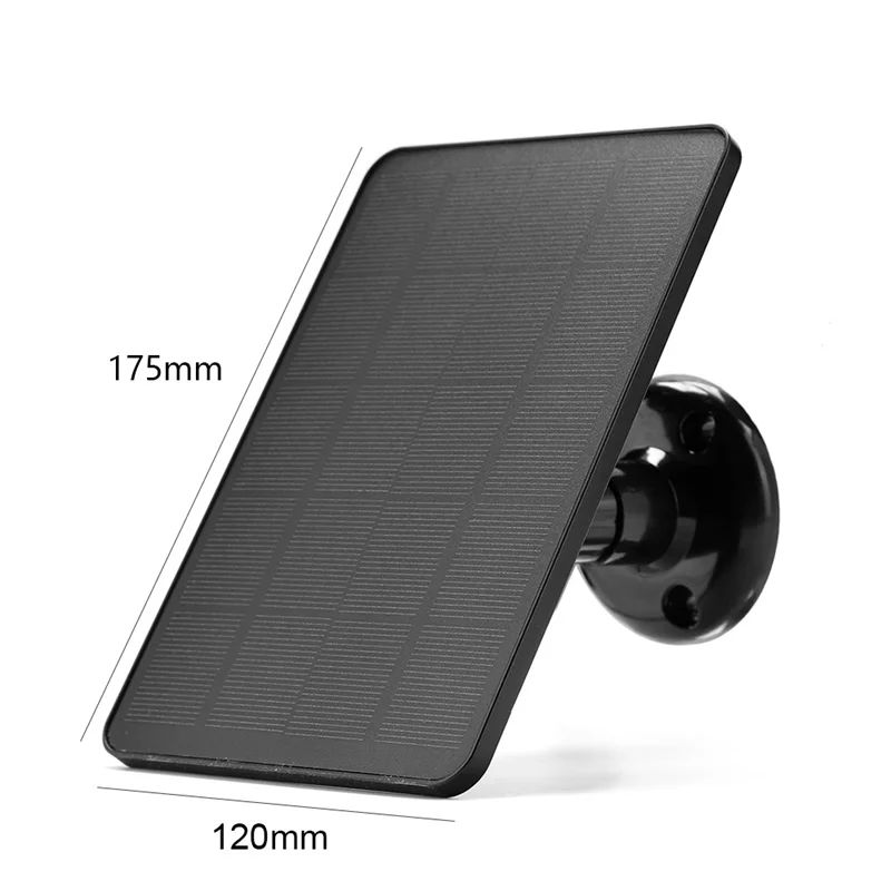 4W 5V Solar Panel for Security Camera Outdoor USB Charging Solar Panel for CCTV Security Camera Monitor Power Supply