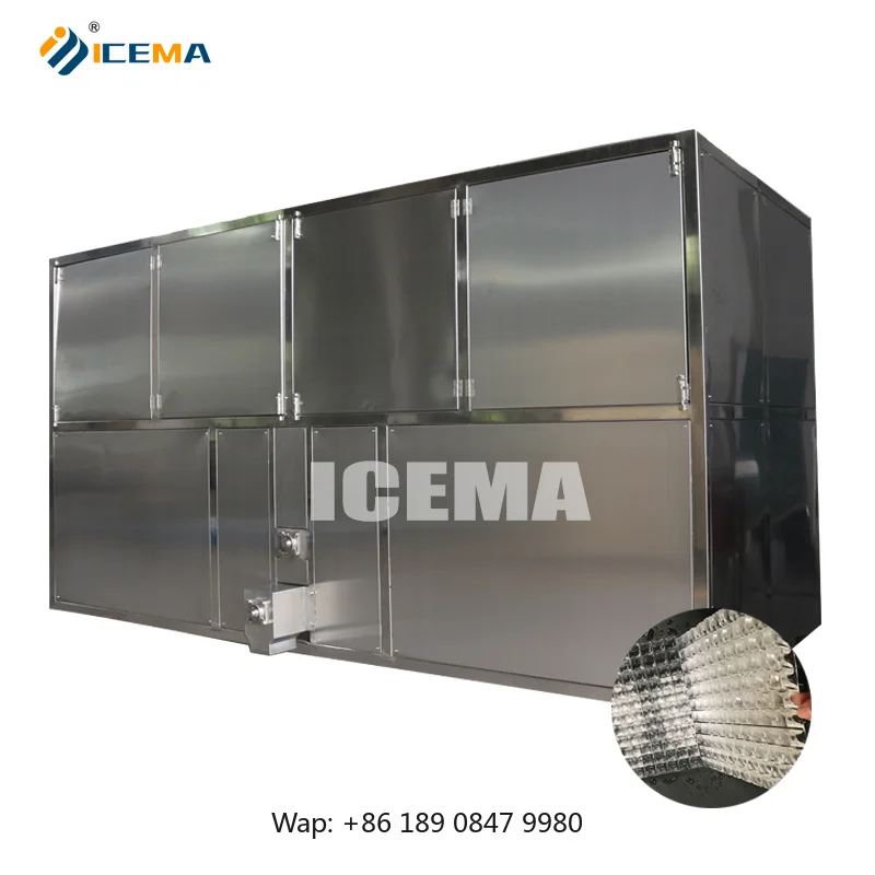 【Hot】Customize Ice Maker Industrial 5000kg/24h Cube Ice Plant Making Machine Coffee Bar/Restaurant/Shop