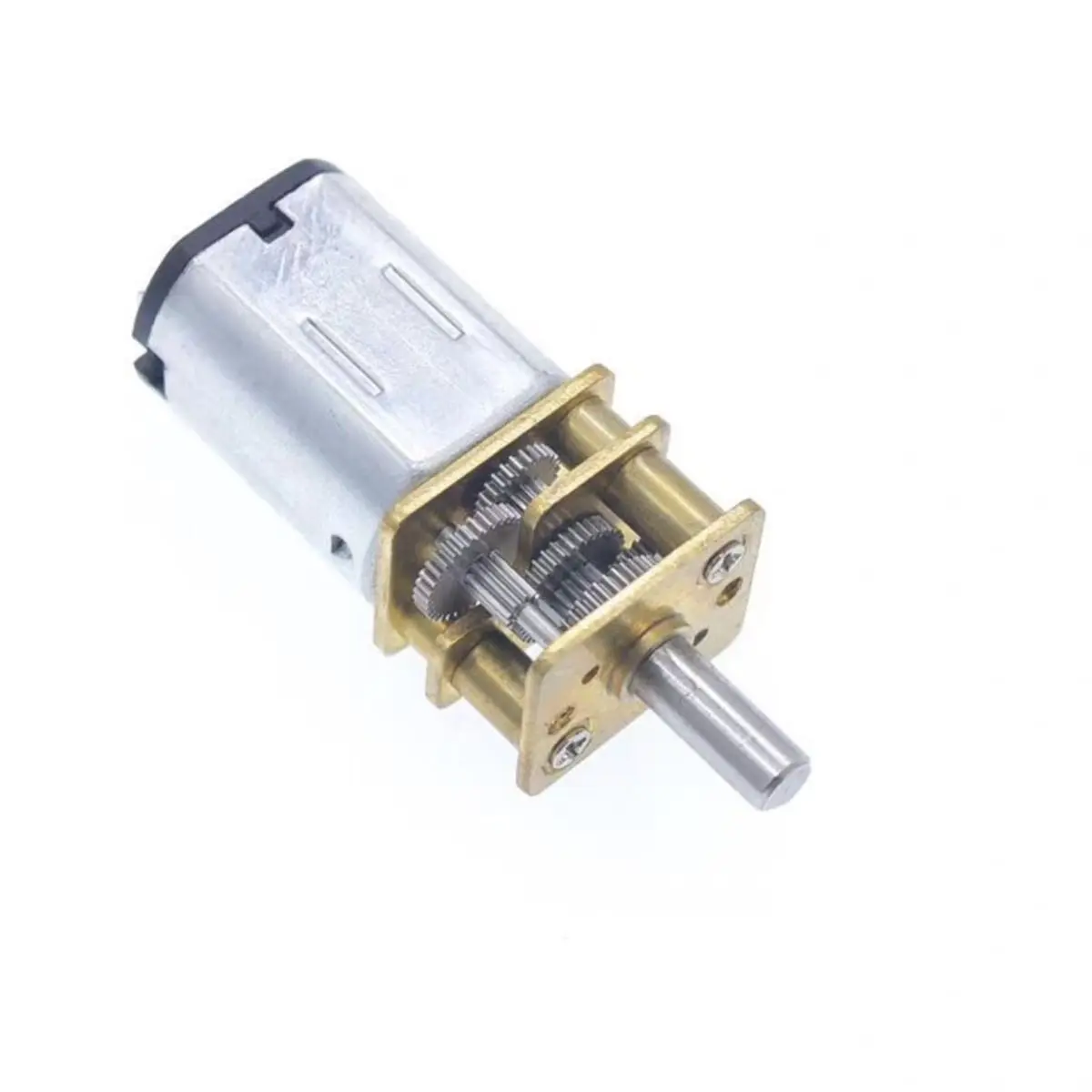 N20 Geared Motor 3V6V12V Large Torque Metal Gear, Intelligent Trolley Model DIY Low Speed Motor
