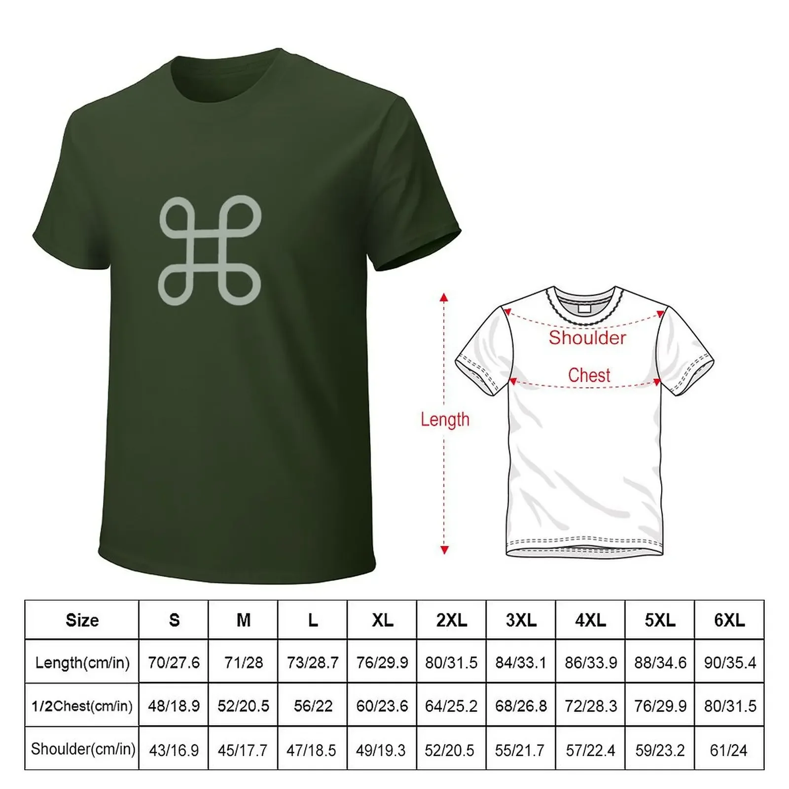 Command Bowen Knot T-Shirt essential t shirt Short sleeve tee tees mens designer t shirt