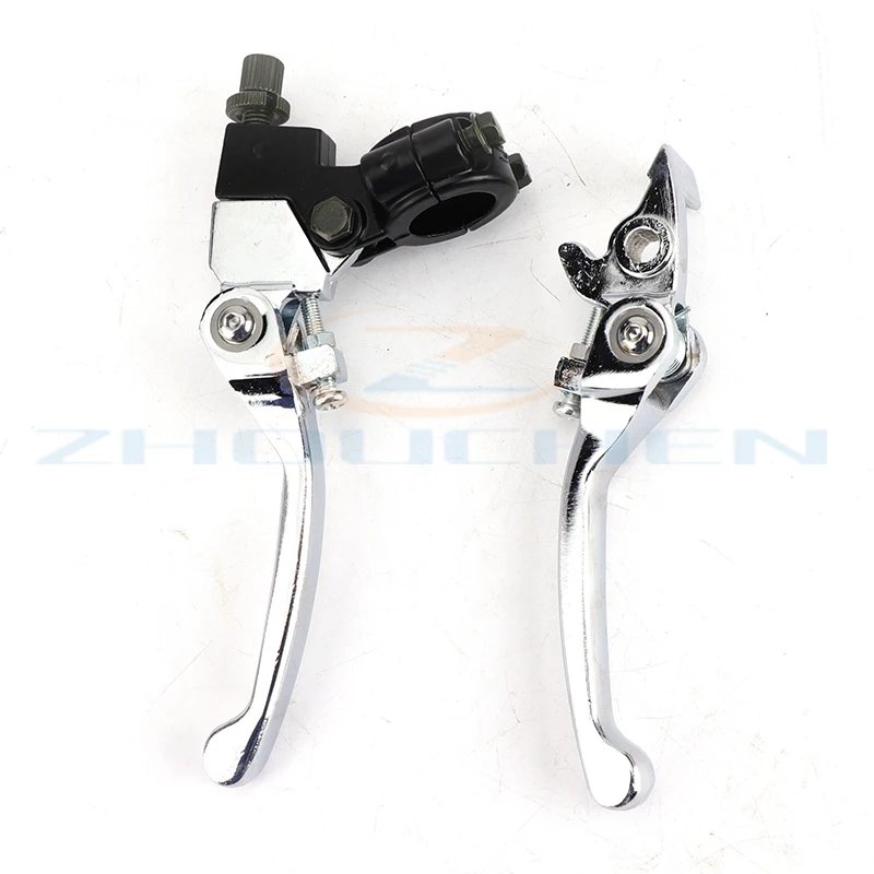 1 Pair 22mm 7/8 Inch Folding Handlebar Clutch Brake Lever For 50cc 110cc 125cc 200cc CRF KLX TTR Apollo 125 ATV Dirt Pit Bike