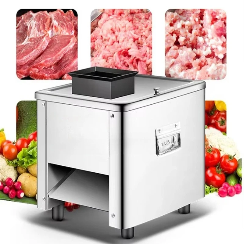 Small Meat Cutting Machine Meat Slicer Factory Direct Chicken Breast Cooks Meat Slicer