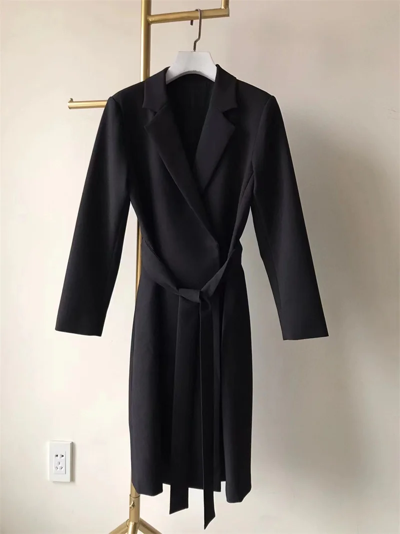 2023 Spring New Dresses Women High Fashion Trench Dress