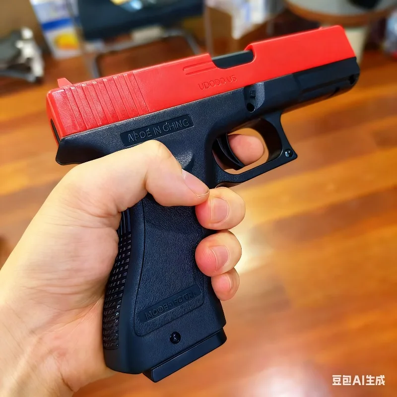 2026 رصاصة لينة مسدس الادسنس دليل G17 مسدس لعبة مجلة سفلية مع الليزر الرياضة في الهواء الطلق CS لعبة للأطفال الكبار هدية #3