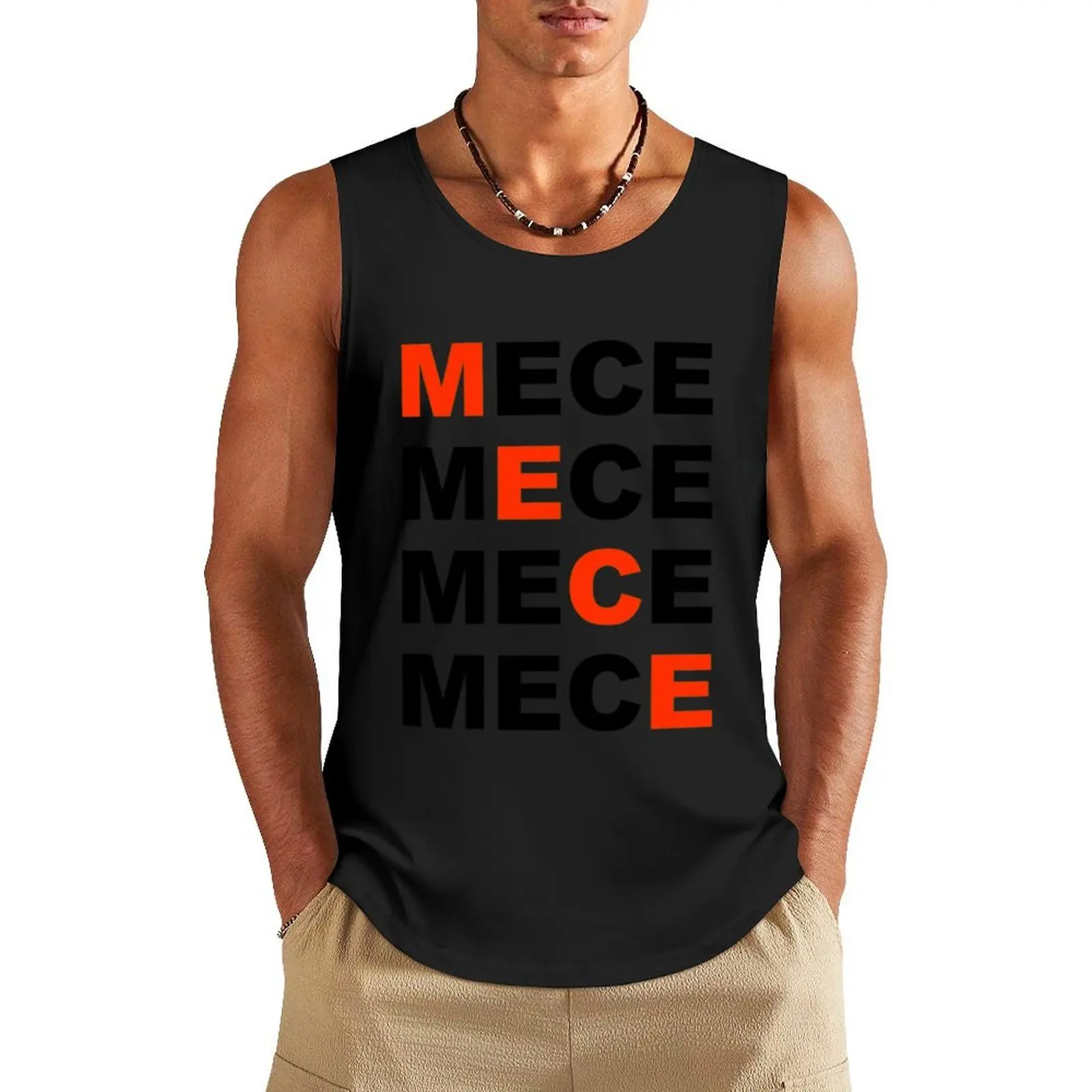 

MECE Tank Top Sports shirt man Bodybuilding shirt t-shirt for man