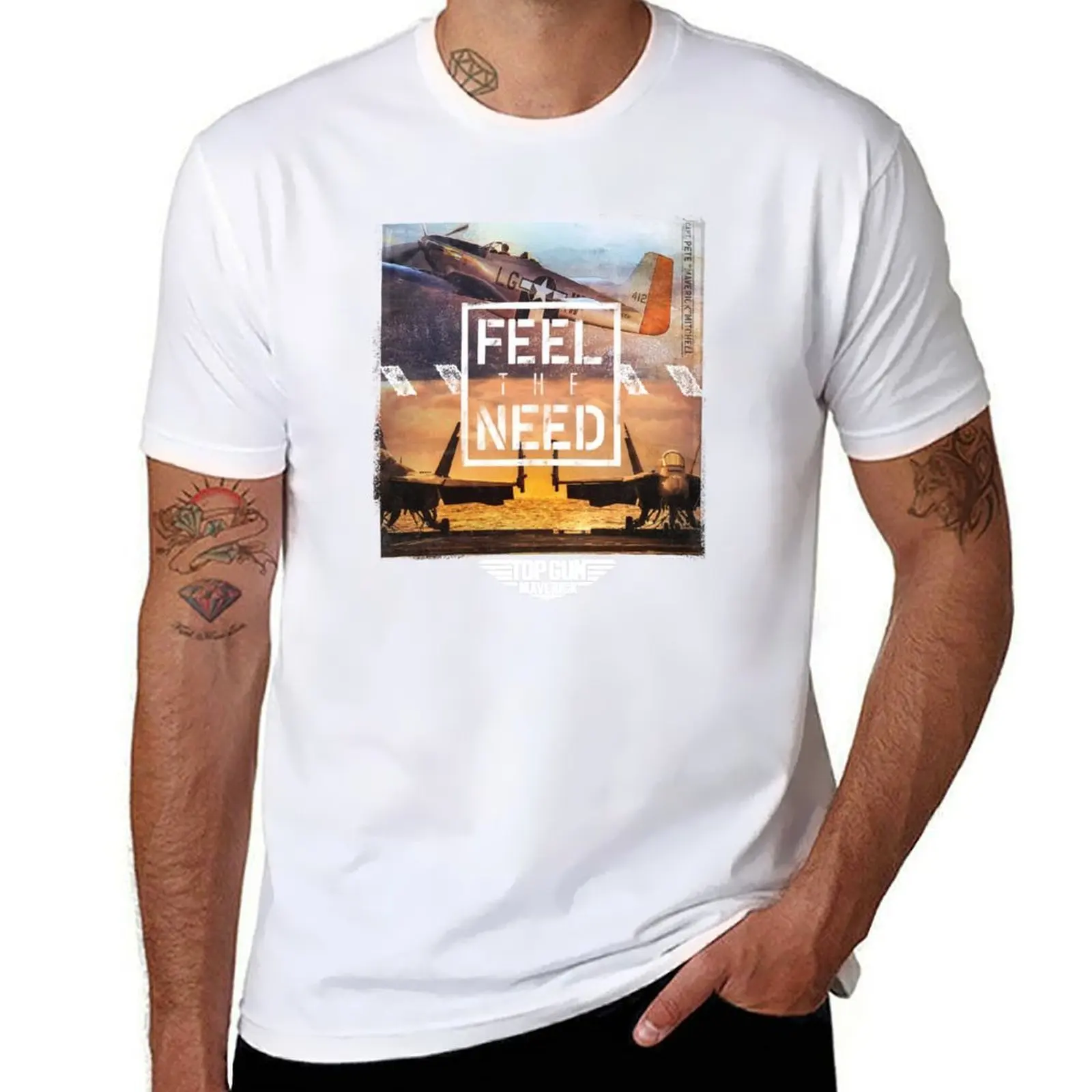 

Top Gun: Maverick Feel The Need New VS Old Airplanes T-Shirt g man t shirts for men t shirts for man cotton T-Shirt