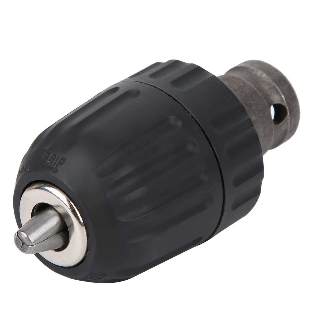 SDS Hammer Drill Adapter + Keyless Drill Chuck 0.8-10MM 3/8-24UNF Thread Quick Change Drill Chuck Power Tool Accessory