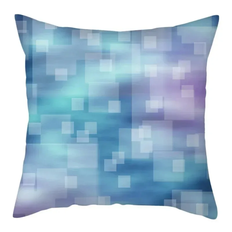Abstract Geometric Pattern Digital Print Pillowcases Pattern Cushion Cover Suitable For Sofa Bedroom Car Pillow Cover