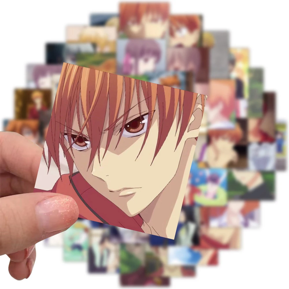 10/30/50/100pcs Souma Kyo Fruits Basket Stickers Kawaii Honda Tohru Anime Sticker Laptop Phone Scrapbooking DIY Waterproof Decal