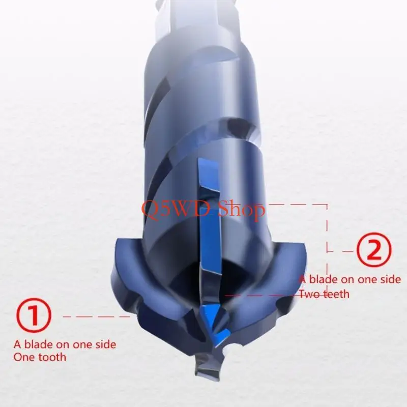 Q5WD Ceramic Tile Golden Triangular Drill Bit 6/8/10/12/14mm Length Punching Electric Drill Tool