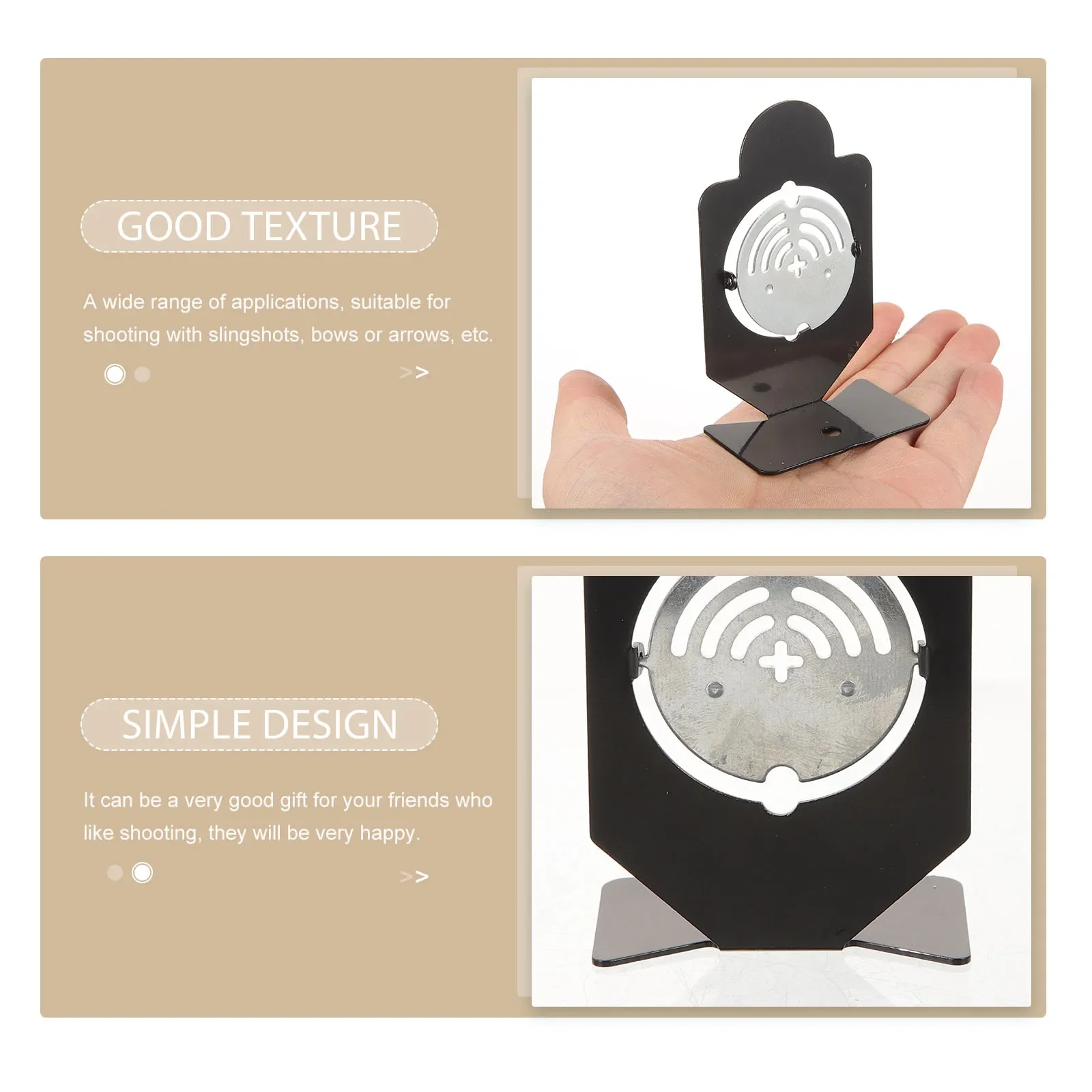 3 قطع من أهداف الرماية الصغيرة، أهداف محمولة، أهداف ممارسة التمارين الدوارة للتدريب الدوار