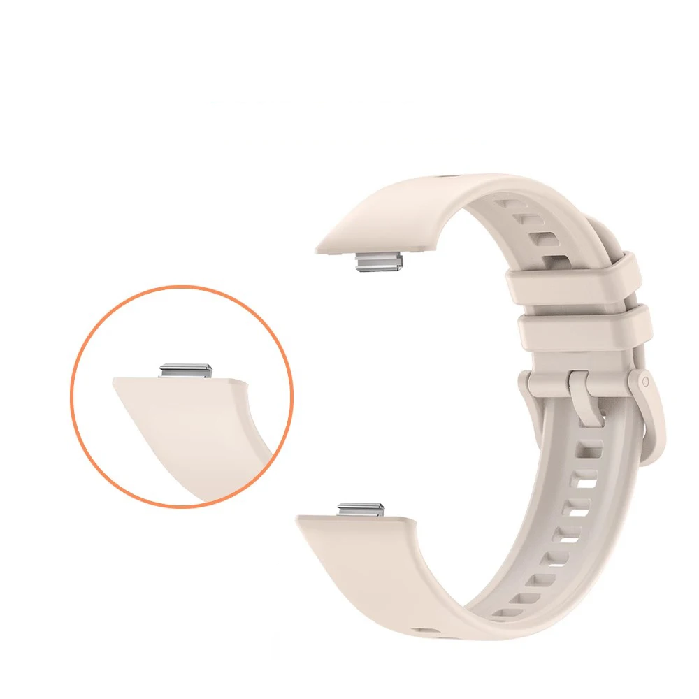 Per Huawei Fit cinturino in Silicone a 3 cinturini cinturino sportivo solido cinturino impermeabile per Huawei Watch Fit 3 Correa Wristband Accessory