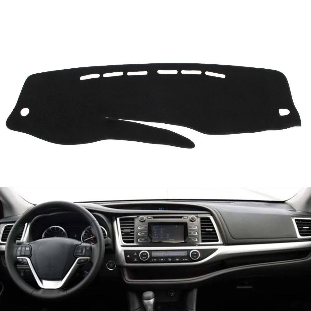 

Auto Dash Mat Dashboard Cover Dashmat For Toyota Highlander 2014 2015 2016 2017 2018 Car Accessories LHD Only