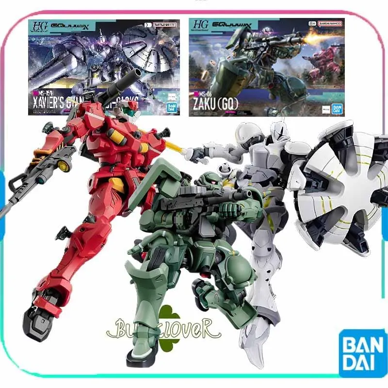 

Bandai Original GUNDAM HG Series Gundam GQuuuuuuX MS-15/H XAVIER'S GYAN HAKUJL-PACKS RGM-79 LIGHT-TYPE GUNCANNON Anime Action