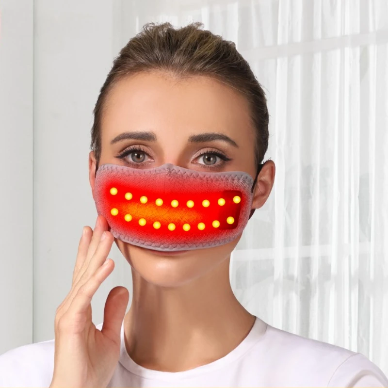 

Терапия красным светом, нагревательный носовой массажер/быстрый нагрев/холодный фаршированный нос для облегчения носа/аллергический ринит/уравный нос/полная назальная маска