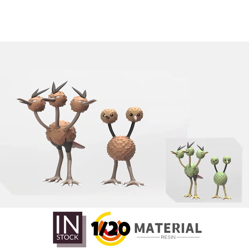 

[In Stock] 1/20 Resin Figure [RX] - Doduo & Dodrio