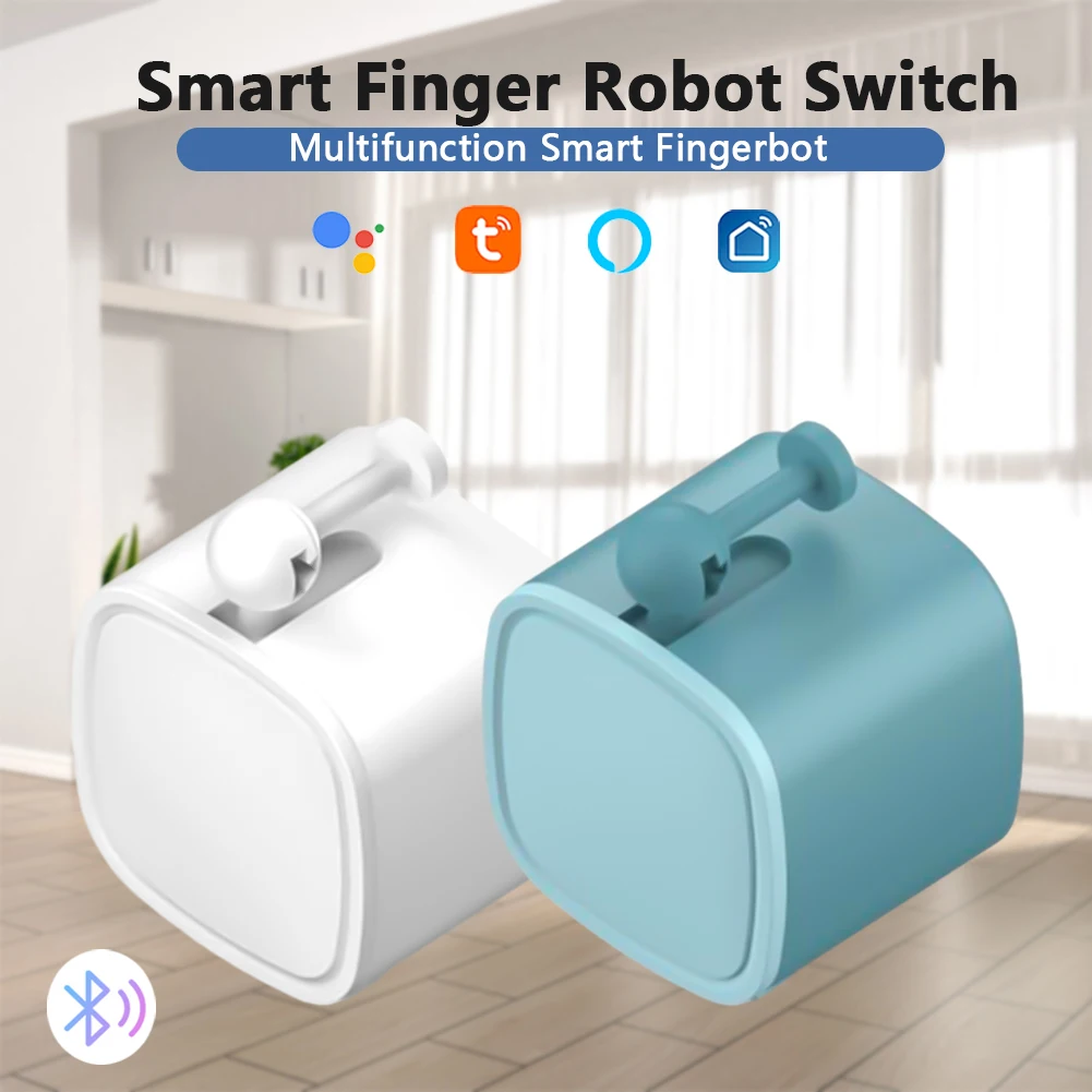 TUYA Bluetooth Finger RoBot Smart Fingerbot Cubetouch Mechanical Arms Smart Life APP Alexa Google Voice Control Gateway Required