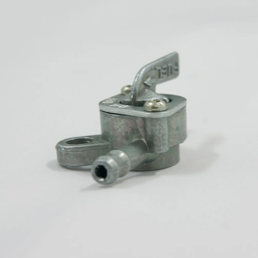 Zinc Alloy on Off Fuel Shutoff Valve Petcock for Generator Gas Tank 2T 4T Engine Silver 5.5cm Total Length 0.6cm Outlet Diameter - view 6