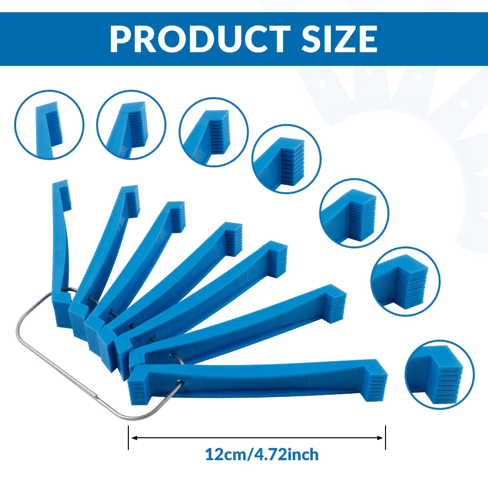 Air Conditioning Fin Cleaning Tool, Condenser Fin Comb, Bent Air Conditioning Fin Straightening, For Automotive Cooling Systems.