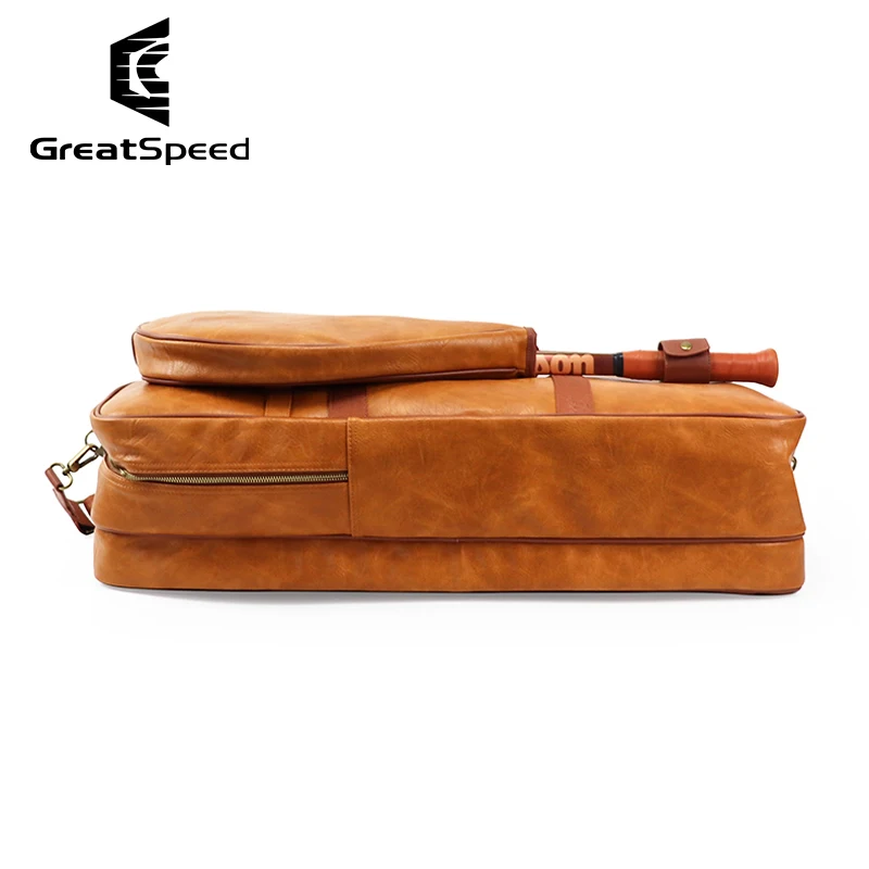 Professional Adults Sporting Tennis Racquet Bag Retro Badminton Squash Tennis Shoulder Bags Classic Detachable Tennis Handbag