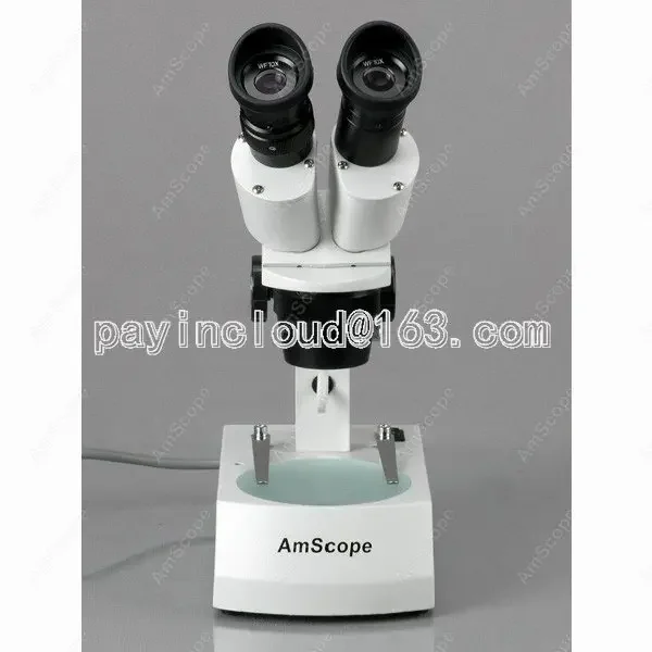 20X-40X Binocular Stereo Microscope with 2 Halogen Lamps Provided