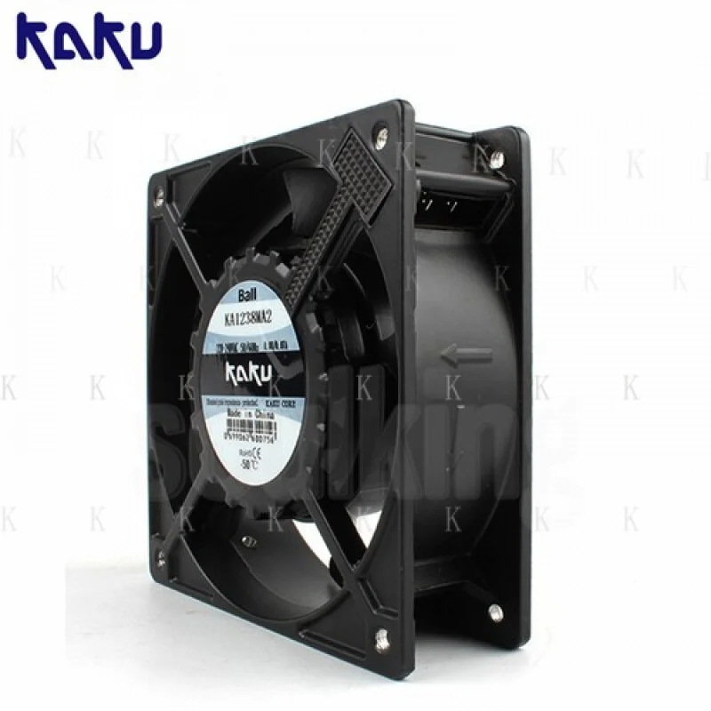 C  FOR   KAKU KA1238MA2 12038 220V 0.08A all-metal high temperature resistant fan