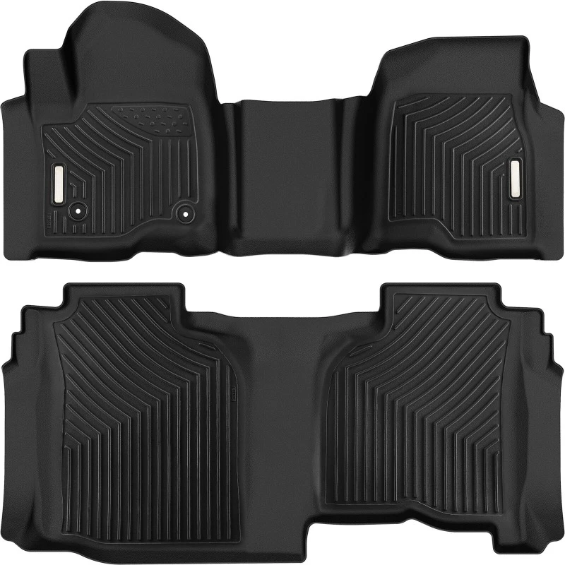 

Floor Mats Liners TPE for 2019 2020 2021 2022 2023 2024 Silverado 1500/ Sierra 1500 Double Cab United States