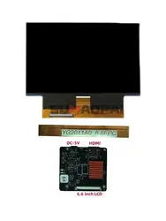 3D printer LCD 6.6 inch 4K monochrome screen 4096*2560 Jewelry grade DIY original screen S660