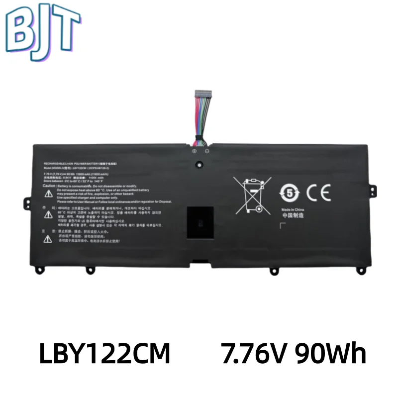 

7,76 В 90 Втч Новый аккумулятор для ноутбука LBY122CM для LG Gram 16Z90R 16Z90R-A 16Z90R-G 16Z90R-K 17Z90Q-G