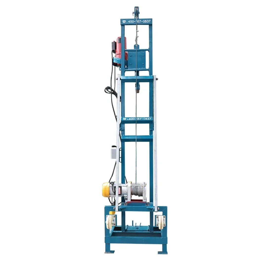 

Folding electric drilling machine, small household water well drilling machine, complete set of agricultural irrigation fully au