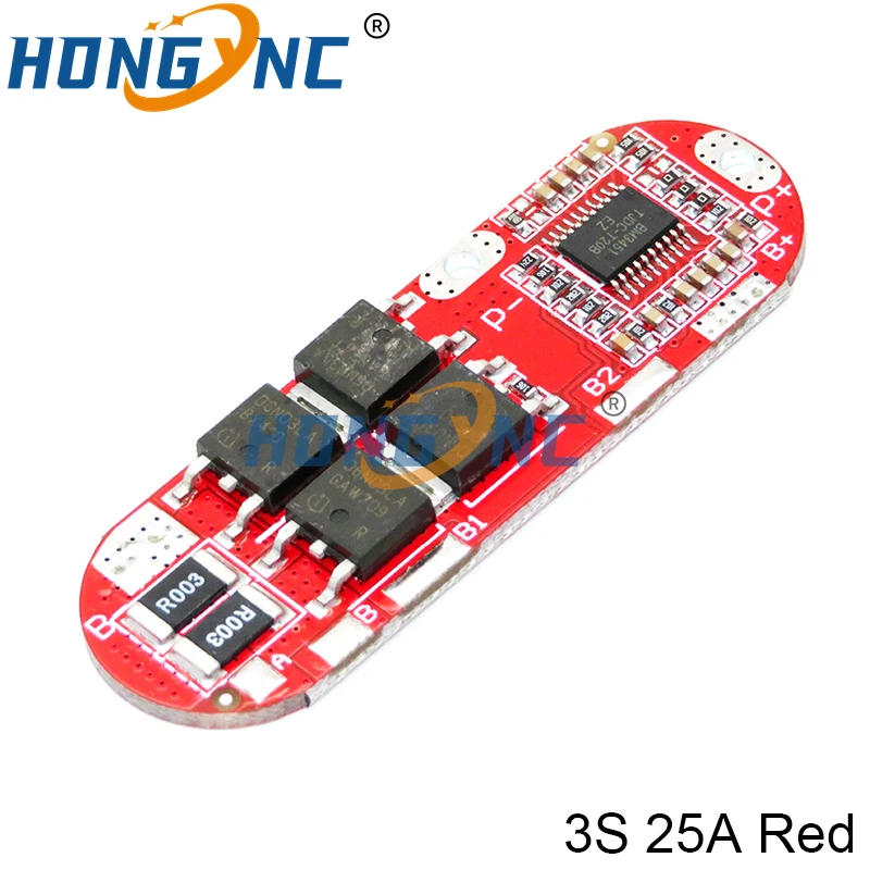 Bms 1s 2s 10a 3s 4s 5s 25a Bms 18650 Lipo pokrywa baterii litowej moduł płytki drukowanej Pcb Pcm 18650 Lipo Bms ładowarka