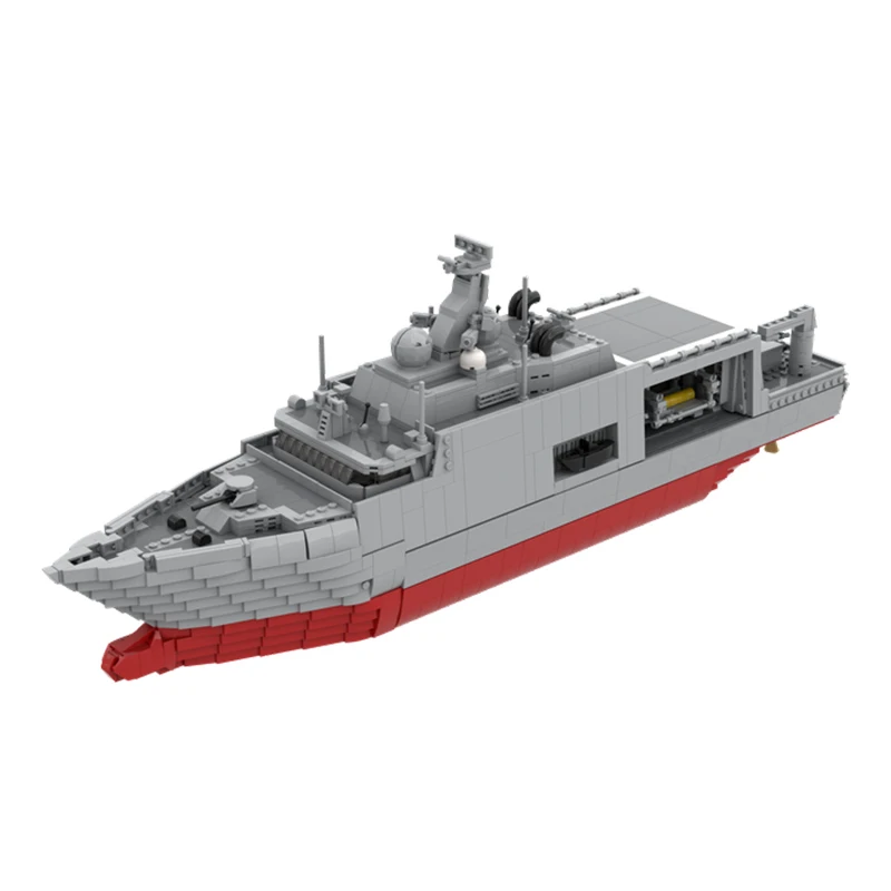 Militaire Warship Series Genic Leship importer nights MOC-152691 Collection Experts TariPuzzle Brick Toys, Cadeaux de Noël 1918PCs